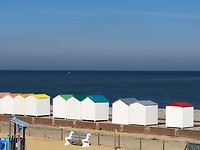 Grappige strandhuisjes