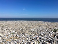 Stenen strand
