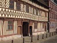 Vakwerkhuis nu als museum