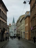 Street in old town Riga