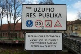 Entrance Užupis art district