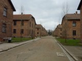 Barracks in Auschwitz able to fit 800 to 1200 people