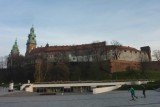Wawel Castle from a distance