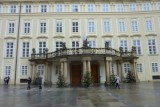 Work place of Czech President inside Prague castle