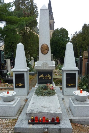 Tumbstone of Bedřich Smetana