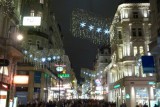 Vienna shopping street during Christmas time