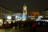 Christmas market on old town square