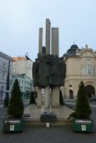 Monument for Ľudovít Štúr who formalised Slovak language