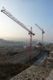 Castle construction site
