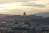Castle hill seen from Tower of Saint Stephen's Basilica