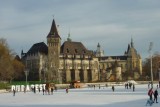 Ice skating in Budapest