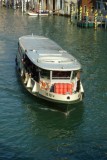 Vaporetto, the mode of transport in Venice