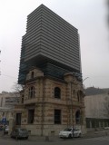 New buiding on former location of Romanian secret police (Securitate)