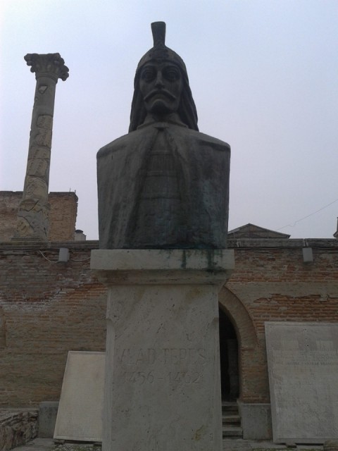 Statue of Vlad Tepes ("The impaler")