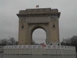 Triumphal Arch: memorial of WW-I & reunification of Romania in1918