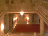 Marble stairs in Palace of Parliament