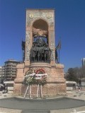 Taksim Monument of Republic at Taksim Square