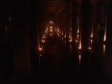 Inside Basilica cistern (old watertanks) Used In "Fom Russia with love" (James Bond)