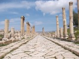 Roman street in Jarash