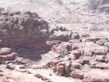 Roman theater in Petra and street of façades
