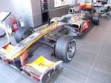 McLaren race car participated in 5 grandprix