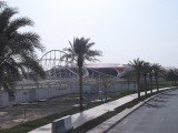 Fastest rollercoaster (240 km/hour) of the world at Ferrari World Abu Dhabi