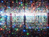 Work of Art of Abu Dhabi Guggenheim collection Yayoi Kusama; Infinity Mirrored Room
