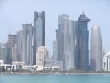 Skyline Doha upclose