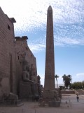 Entrance of Luxor temple