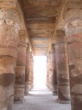 Humongous pilars, some colours can stil be seen