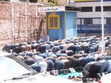 friday prayer everywhere in the   streets