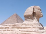 Sfinx & pyramid of Khufu (Cheops)