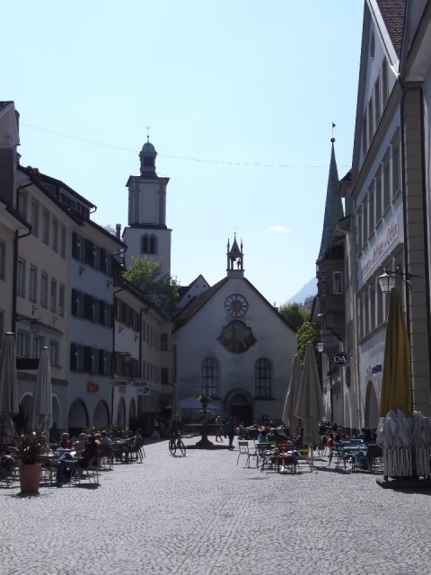 Market place of Feldkirch (.AT)