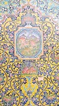 Beautiful tiles in Golestan Palace