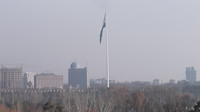 A city view over Dushanbe