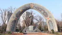 Rudaki Statue