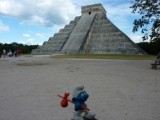 Reissmurf in Chichen Itza