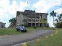 Achterkant Parlementsgebouw Belmopan