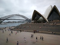 Harbour Bridge en Opera House