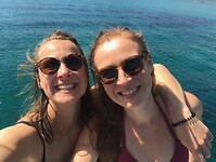 Boat trip between Naxos and Paros