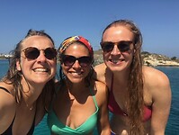 Boat trip between Naxos and Paros