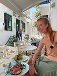 Lunch in Naoussa, Paros