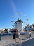 Waiting for the ferry from Paros to Sifnos