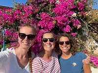 Never miss an occasion for a Bougainville photo shoot..