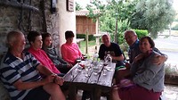 Good fun with the Germans in Casa Milia