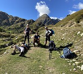 Nearing the Col du GSB along the Dranse d´Entremont