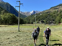 First day in Italy coming down from the Col