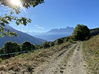 Path to Aosta