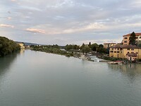The Fiume Dora Baltea running through Ivrea