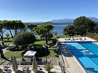 View from my room in Hotel Marina